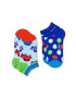 Happy Socks Dětské ponožky Kids Car 2-pack - Pepit.cz