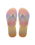 Havaianas Žabky SLIM GRADIENT dámské žlutá barva na plochém podpatku 4146908.1732 - Pepit.cz