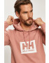 Helly Hansen Bavlněná mikina růžová barva s potiskem 53289-597 - Pepit.cz