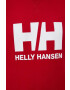 Helly Hansen Mikina dámská červená barva s potiskem 34003-071 - Pepit.cz