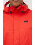 Helly Hansen Nepromokavá bunda Loke pánská červená barva 62252-402 - Pepit.cz