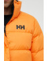 Helly Hansen Oboustranná péřová bunda pánská oranžová barva 53890-325 - Pepit.cz