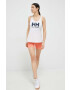 Helly Hansen Sportovní šortky Allure dámské oranžová barva hladké high waist - Pepit.cz