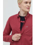 Hollister Co. Košile pánská růžová barva regular s límečkem button-down - Pepit.cz