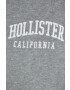 Hollister Co. Mikina dámská fialová barva s aplikací - Pepit.cz