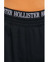 Hollister Co. Tepláky černá barva hladké - Pepit.cz