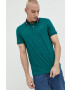 Jack & Jones Bavlněné polo tričko JJEJOE zelená barva s aplikací 12221190 - Pepit.cz