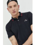 Jack & Jones Bavlněné polo tričko JJEJOE tmavomodrá barva s aplikací 12221190 - Pepit.cz