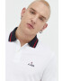 Jack & Jones Bavlněné polo tričko JJEJOE bílá barva s aplikací 12221190 - Pepit.cz