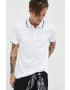 Jack & Jones Bavlněné polo tričko JJESTAR bílá barva s potiskem 12221708 - Pepit.cz