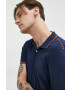 Jack & Jones Bavlněné polo tričko JJESTAR tmavomodrá barva s potiskem 12221708 - Pepit.cz