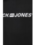 Jack & Jones Bavlněné tričko bílá barva s potiskem - Pepit.cz