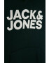 Jack & Jones Mikina tmavomodrá barva s potiskem - Pepit.cz