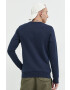 Jack & Jones Mikina JCOBLUR PANEL SWEAT CREW NECK FST pánská tmavomodrá barva s potiskem 12225433 - Pepit.cz