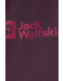 Jack Wolfskin Outdoorová bunda Stormy Point vínová barva - Pepit.cz