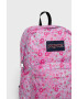 Jansport Batoh růžová barva velký vzorovaný - Pepit.cz