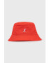 Kangol Bavlněný klobouk červená barva bavlněný K4224HT.CG637-CG637 - Pepit.cz