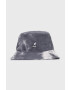 Kangol Bavlněný klobouk šedá barva bavlněný K4359.SM082-SM082 - Pepit.cz