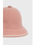 Kangol Vlněný klobouk růžová barva vlněný K3181ST.DR669-DR669 - Pepit.cz