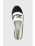 Karl Lagerfeld Espadrilky KAMINI bílá barva - Pepit.cz