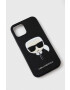 Karl Lagerfeld Obal na telefon iPhone 12/12 Pro 61" černá barva - Pepit.cz