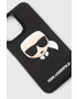 Karl Lagerfeld Obal na telefon iPhone 13 Pro / 13 61" černá barva - Pepit.cz