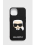 Karl Lagerfeld Obal na telefon Iphone 14 61" černá barva - Pepit.cz