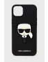 Karl Lagerfeld Obal na telefon Iphone 14 Plus 67" černá barva - Pepit.cz