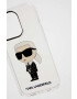 Karl Lagerfeld Obal na telefon iPhone 14 Pro 61" pruhledná barva - Pepit.cz