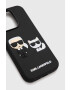 Karl Lagerfeld Obal na telefon iPhone 14 Pro 61'' černá barva - Pepit.cz