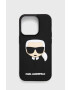 Karl Lagerfeld Obal na telefon Iphone 14 Pro 61" černá barva - Pepit.cz