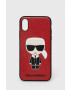 Karl Lagerfeld Obal na telefon iPhone X/Xs - Pepit.cz