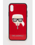 Karl Lagerfeld Obal na telefon iPhone X/Xs - Pepit.cz