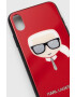 Karl Lagerfeld Obal na telefon iPhone X/Xs - Pepit.cz