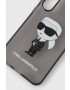 Karl Lagerfeld Obal na telefon S23+ S916 černá barva - Pepit.cz