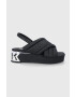 Karl Lagerfeld Sandály K-blok Wedge - Pepit.cz