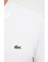 Lacoste Bavlněné polo tričko bílá barva PH4012-001 - Pepit.cz