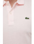 Lacoste Bavlněné polo tričko růžová barva PH4012-001 - Pepit.cz