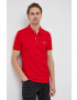 Lacoste Bavlněné polo tričko červená barva PH4012-001 - Pepit.cz