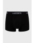 Lacoste Boxerky (3-pak) pánské černá barva 5H3389-NUA - Pepit.cz