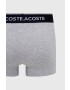 Lacoste Boxerky (3-pak) pánské šedá barva 5H3389-NUA - Pepit.cz