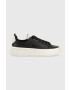 Lacoste Kožené sneakers boty Carnaby černá barva 45SFA0040 - Pepit.cz