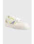 Lacoste Kožené sneakers boty L001 Leather Popped Heel bílá barva 43SFA0074 - Pepit.cz