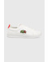 Lacoste Sneakers boty x Stranger Things Carnaby Piquee bílá barva 45SFA0098 - Pepit.cz