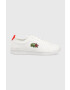 Lacoste Sneakers boty x Stranger Things Carnaby Piquee bílá barva 45SMA0133 - Pepit.cz