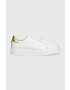 Lauren Ralph Lauren Kožené sneakers boty 802875886002 bílá barva 802875886002 - Pepit.cz