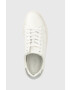 Lauren Ralph Lauren Kožené sneakers boty Angeline bílá barva 802904945001 - Pepit.cz