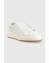 Lauren Ralph Lauren Kožené sneakers boty Hailey bílá barva 802904467001 - Pepit.cz