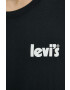 Levi's Bavlněné tričko černá barvas potiskem16143.0837-Blacks - Pepit.cz