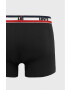 Levi's Boxerky pánské černá barva 37149.0544-blackgreym - Pepit.cz